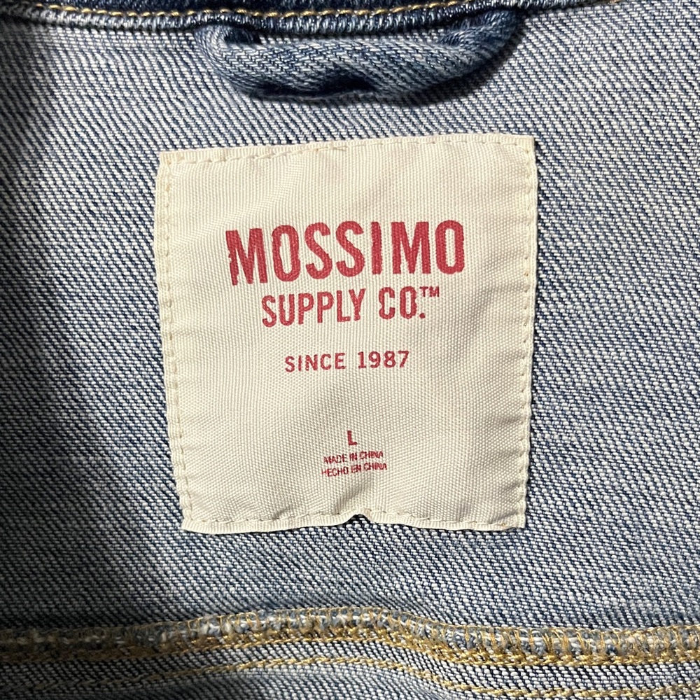 Mossimo Supply Co. Women's Indigo Denim Jacket - Picture 2 of 7